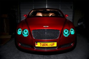 Bentley Continental GT Headlight Halo Kit - ORACLE Lighting - Amber - `10-`14